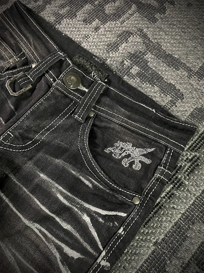 Xfrm Whiskered Skinny Jeans