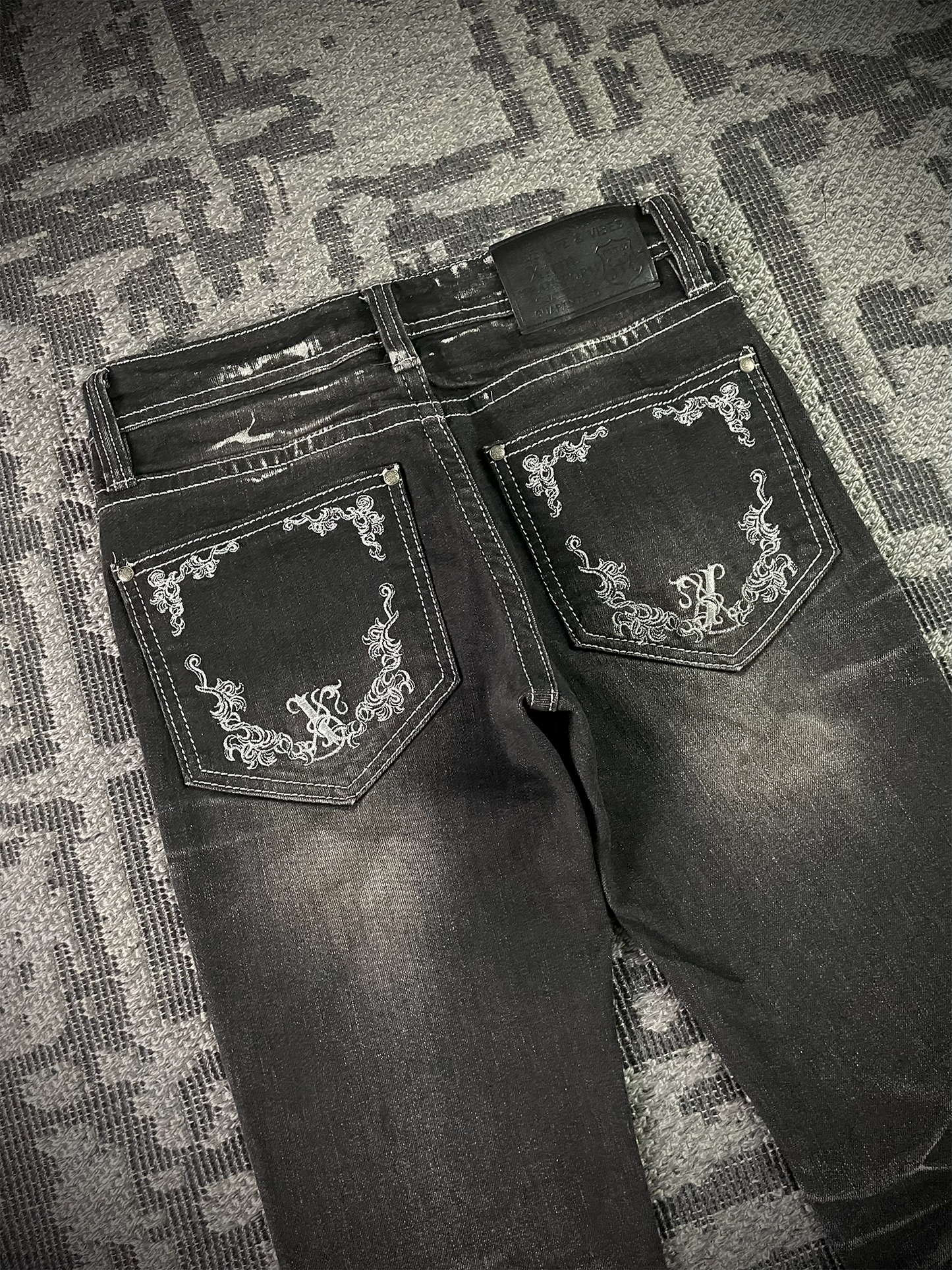 Xfrm Whiskered Skinny Jeans