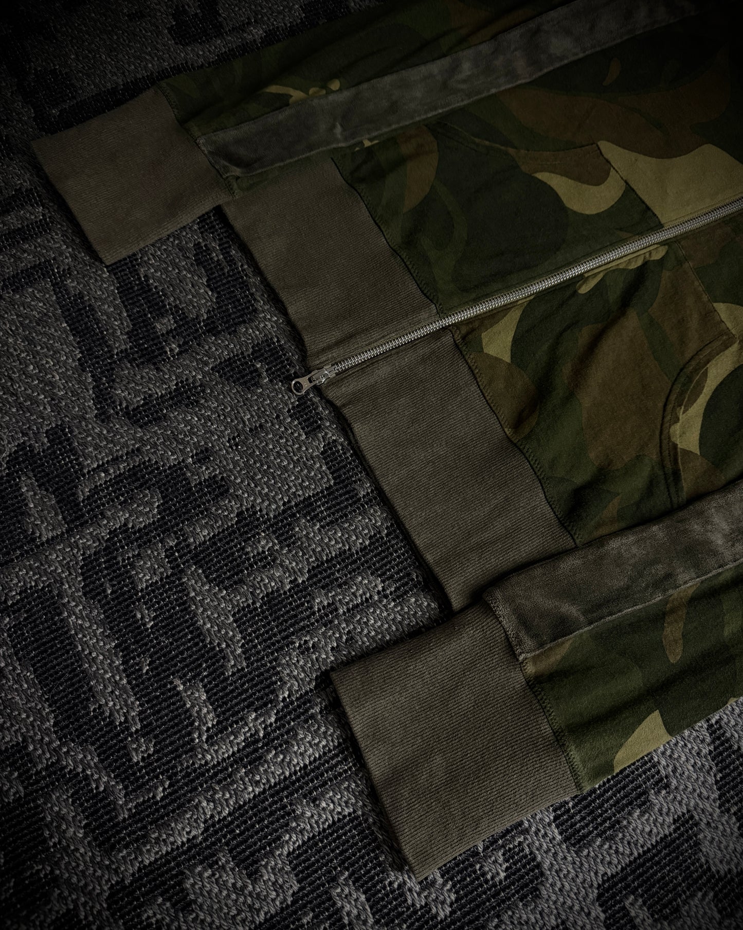 LGB Botanical Camo Zip Hoodie