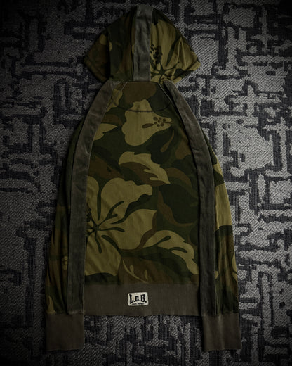 LGB Botanical Camo Zip Hoodie