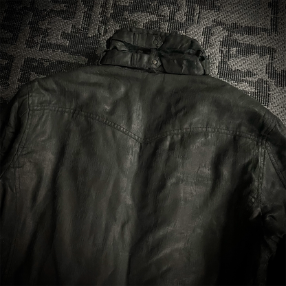 In The Attic Faux Fur Jacket Black