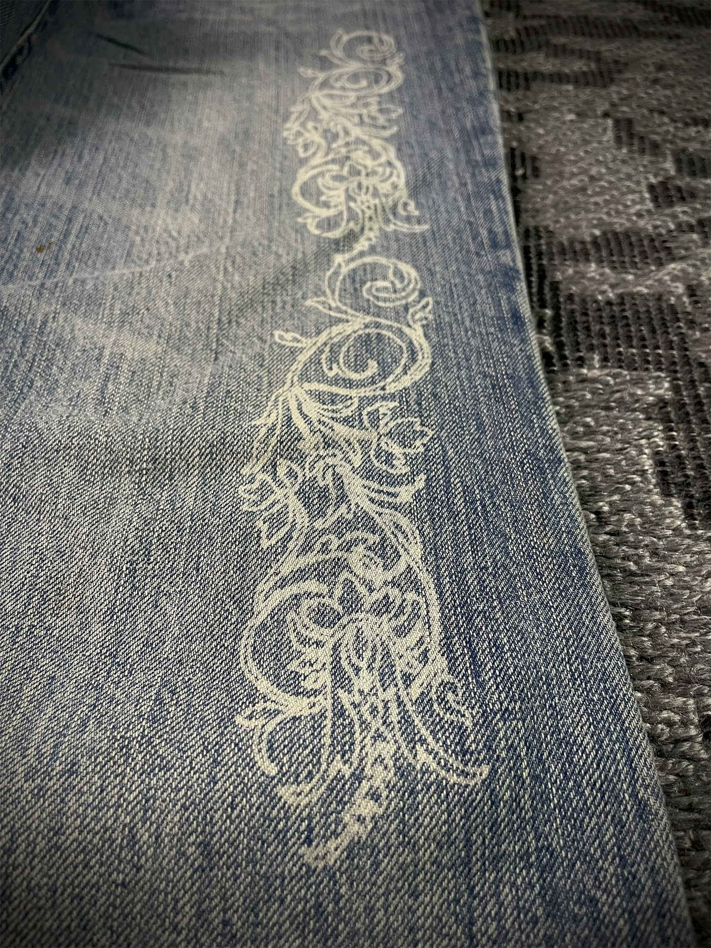 Tornado Mart Tribal Flared Denim