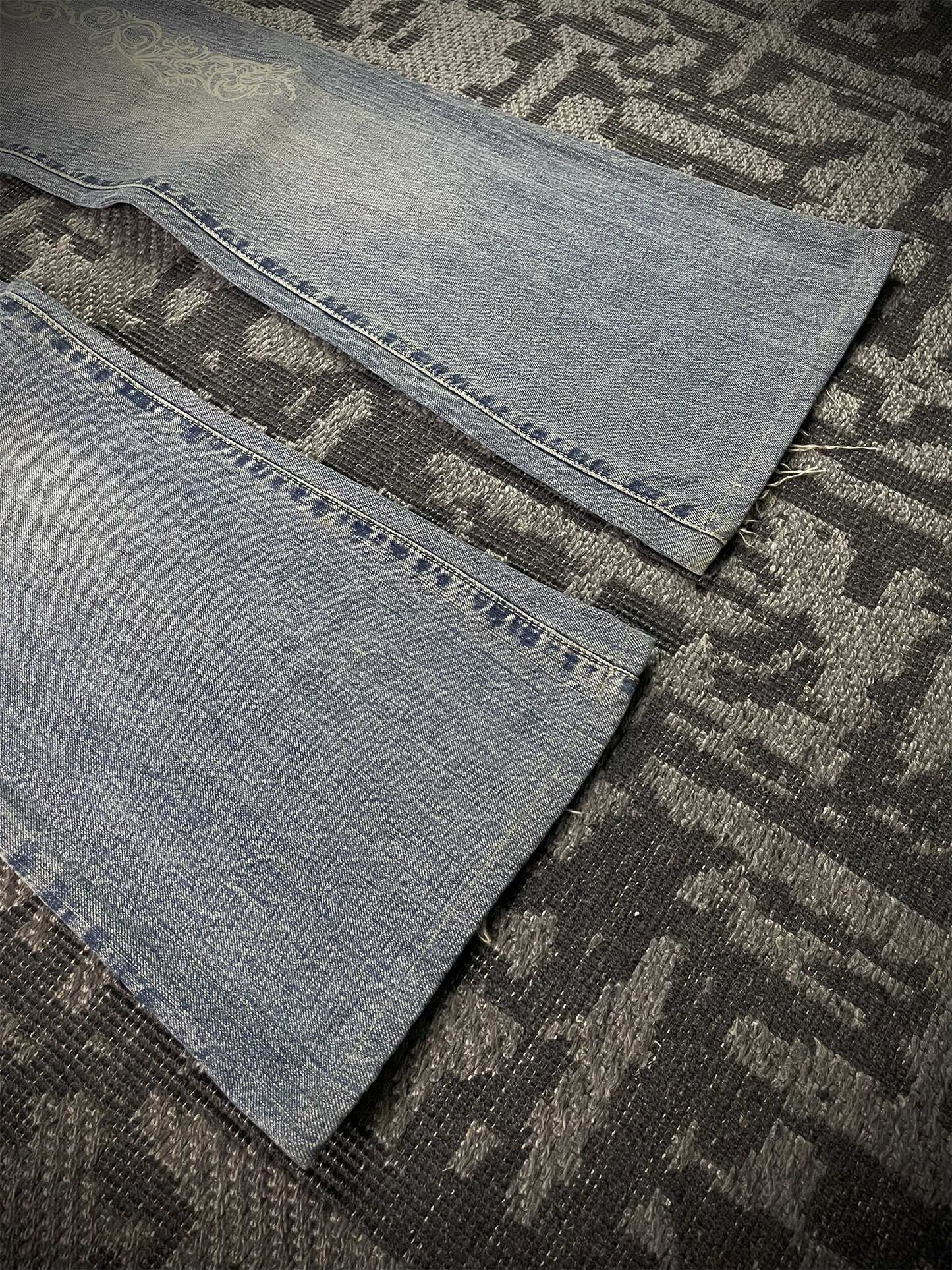 Tornado Mart Tribal Flared Denim