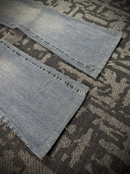 Tornado Mart Tribal Flared Denim