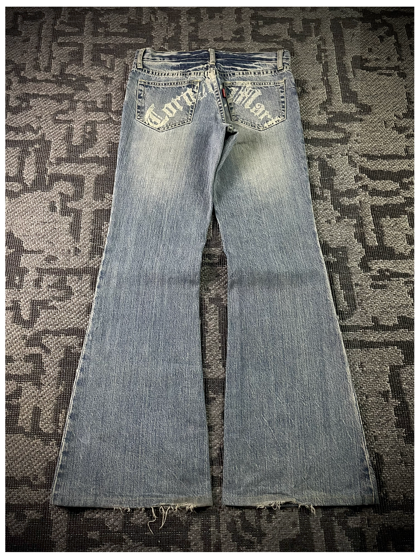 Tornado Mart Tribal Flared Denim