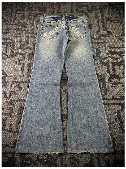Tornado Mart Tribal Flared Denim