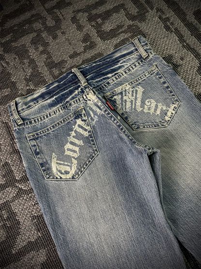 Tornado Mart Tribal Flared Denim