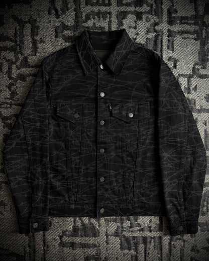 Hysteric Glamour Barbed Wire Trucker Jacket