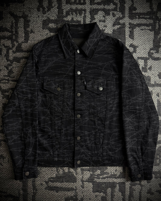 Hysteric Glamour Barbed Wire Trucker Jacket