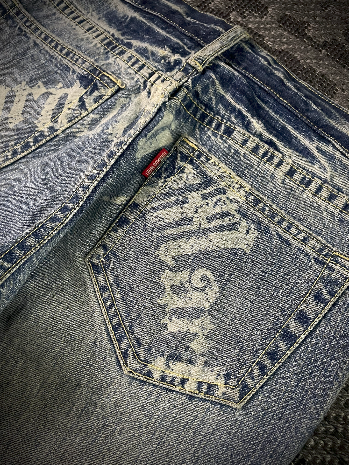 Tornado Mart Tribal Flared Denim