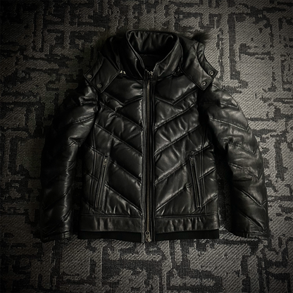 Jack Rose Fur Puffer Down Jacket