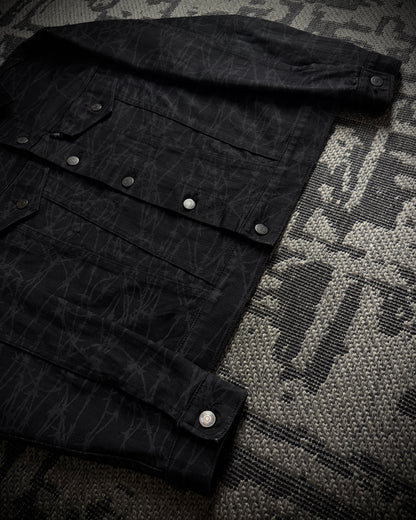 Hysteric Glamour Barbed Wire Trucker Jacket