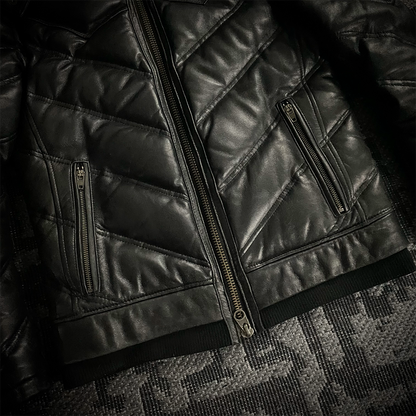 Jack Rose Fur Puffer Down Jacket