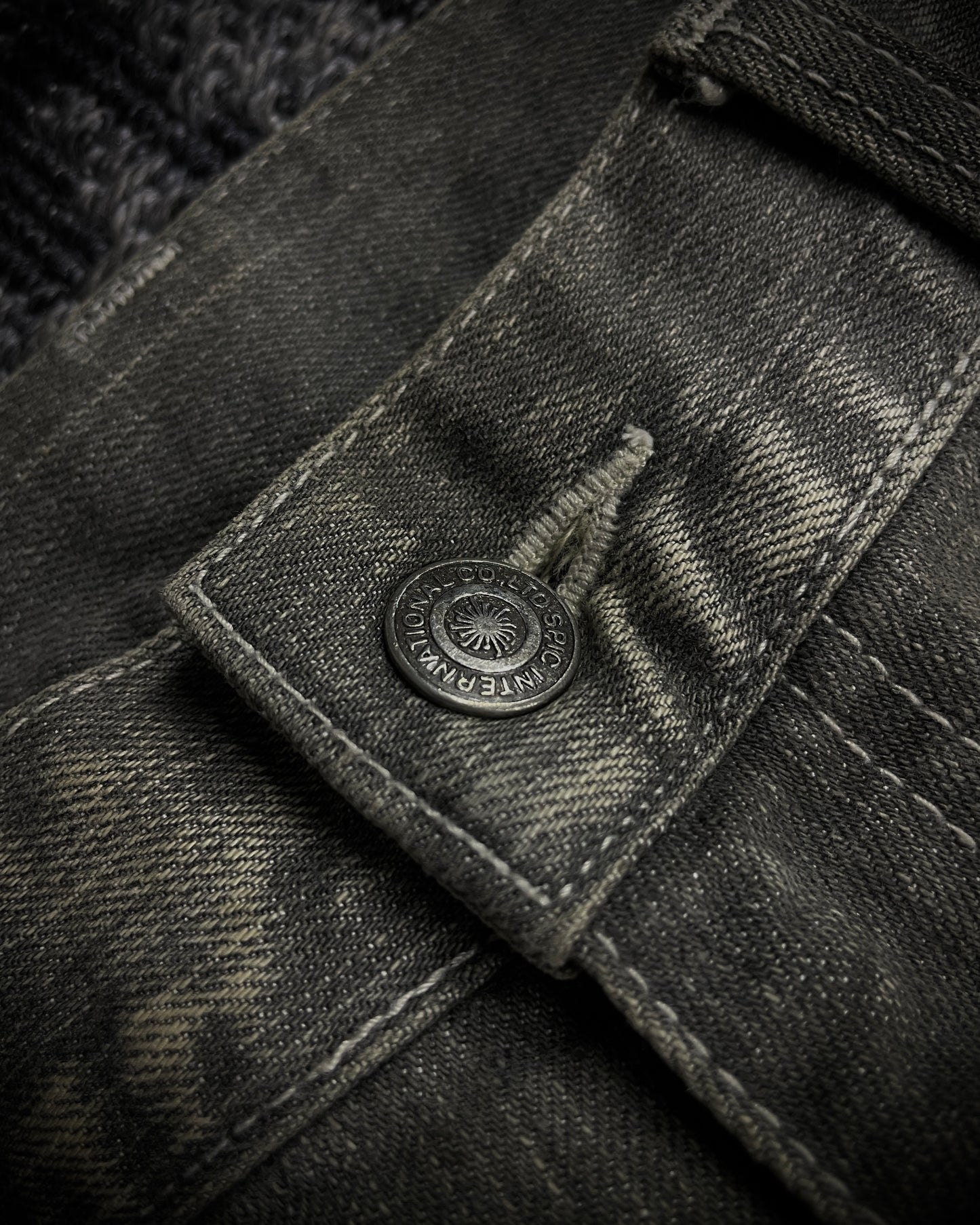 Tornado Mart Clawmask Gray Boot Cut Jeans