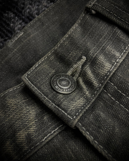 Tornado Mart Clawmask Gray Boot Cut Jeans