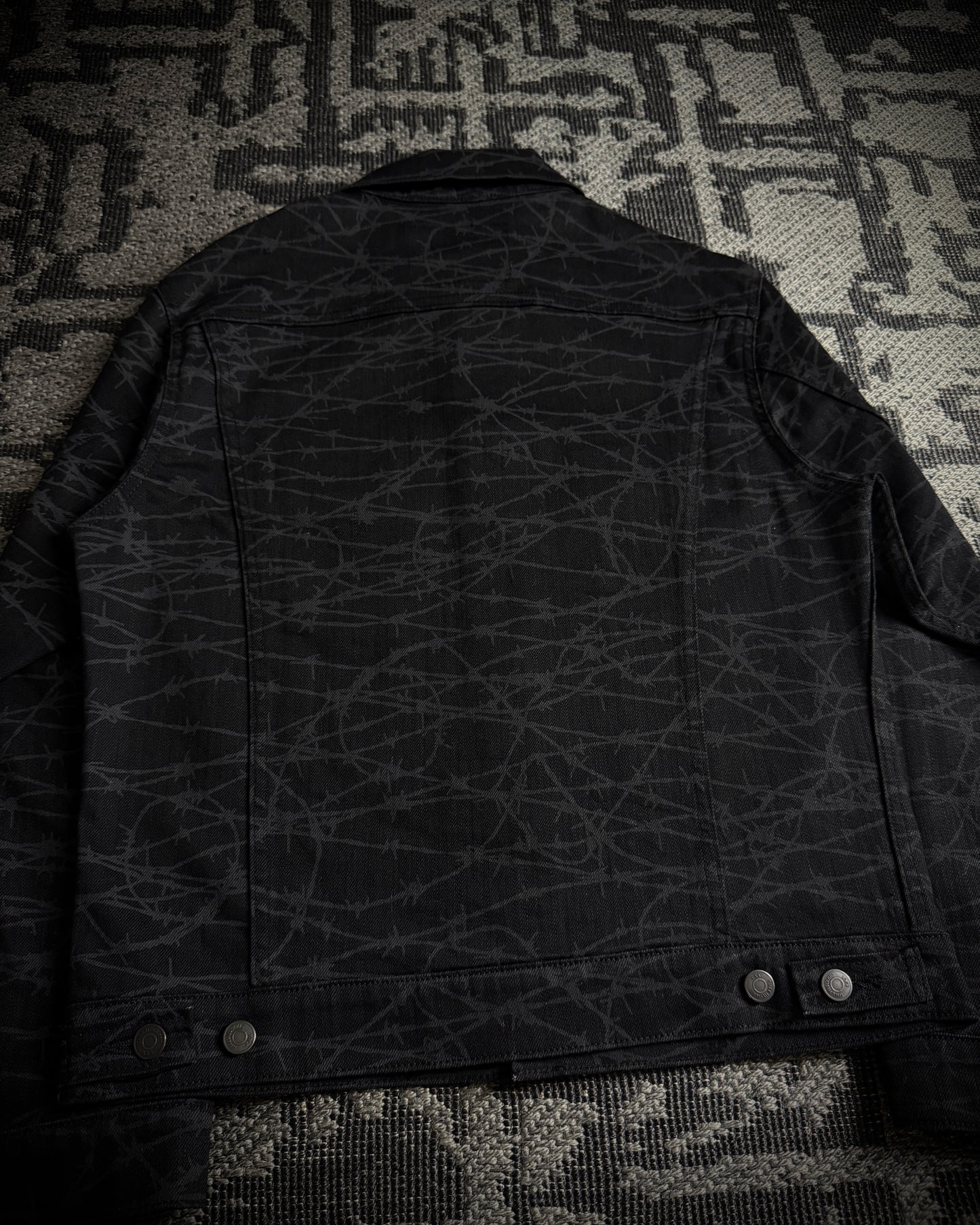 Hysteric Glamour Barbed Wire Trucker Jacket