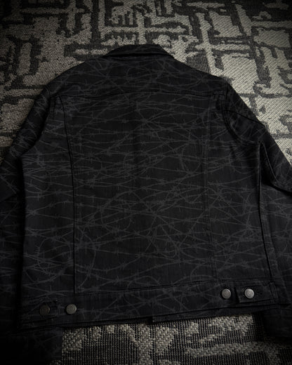 Hysteric Glamour Barbed Wire Trucker Jacket