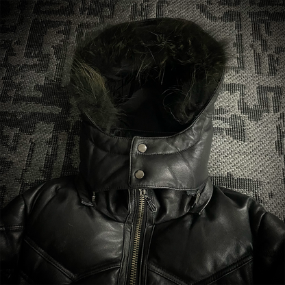 Jack Rose Fur Puffer Down Jacket