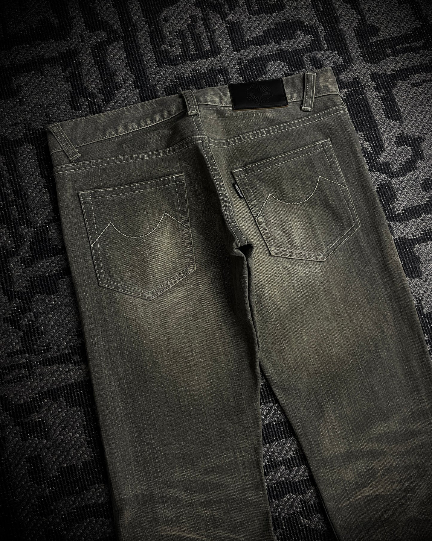 Tornado Mart Clawmask Gray Boot Cut Jeans