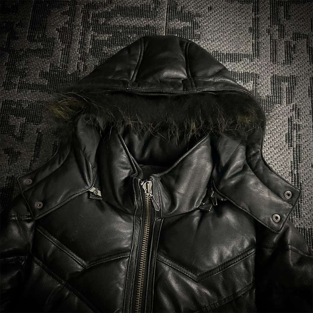 Jack Rose Fur Puffer Down Jacket