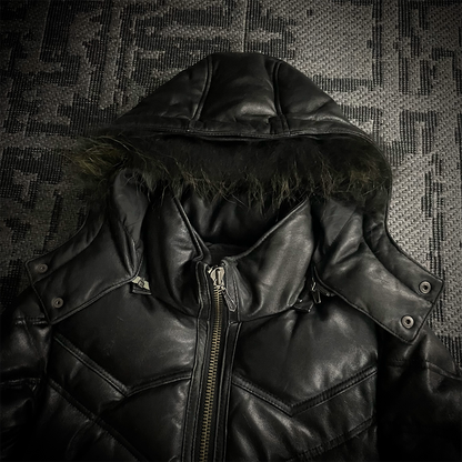 Jack Rose Fur Puffer Down Jacket