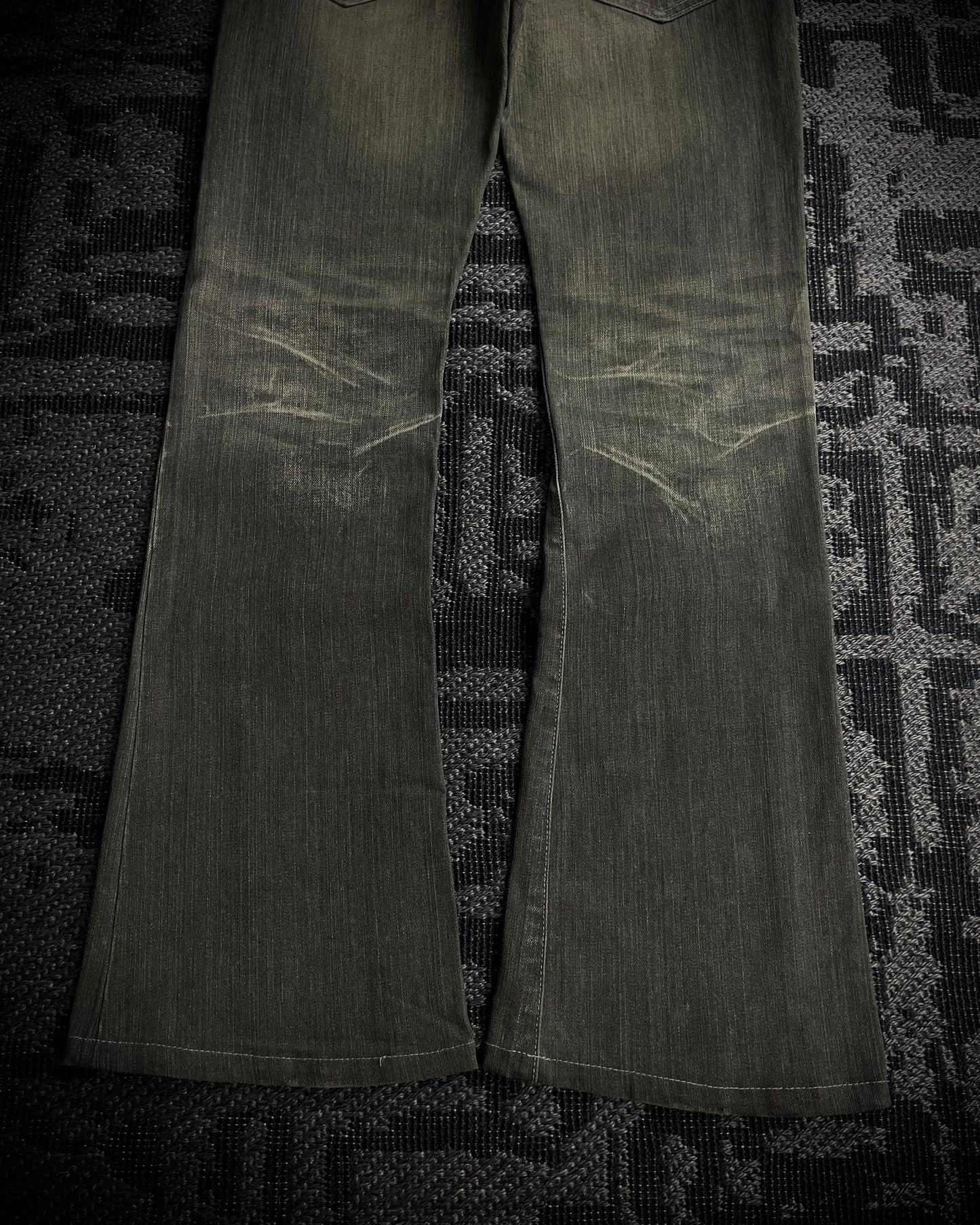 Tornado Mart Clawmask Gray Boot Cut Jeans
