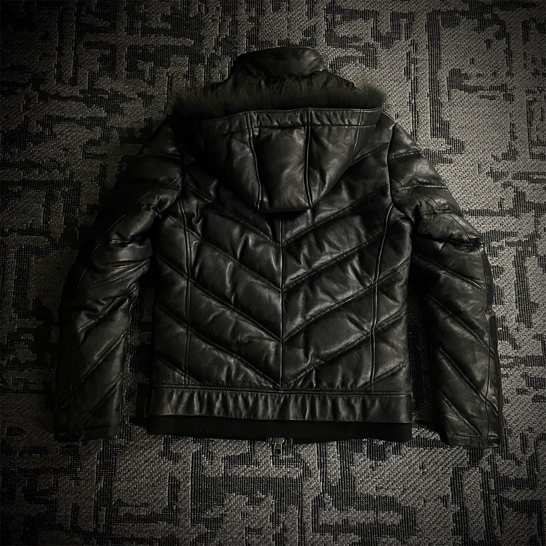Jack Rose Fur Puffer Down Jacket