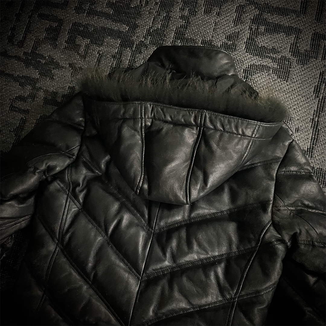 Jack Rose Fur Puffer Down Jacket