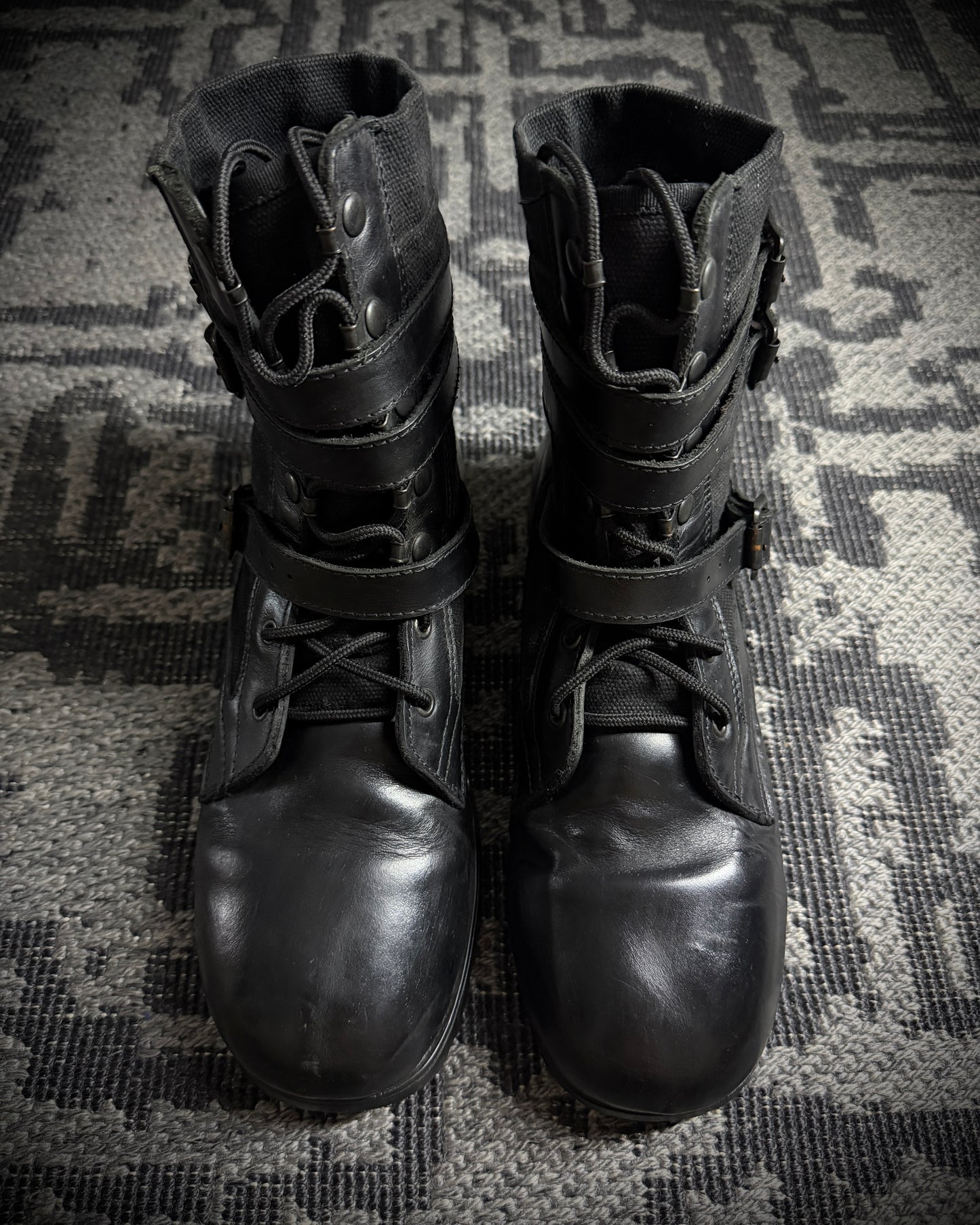 Number (N)ine SS2006 Strap Military Boots