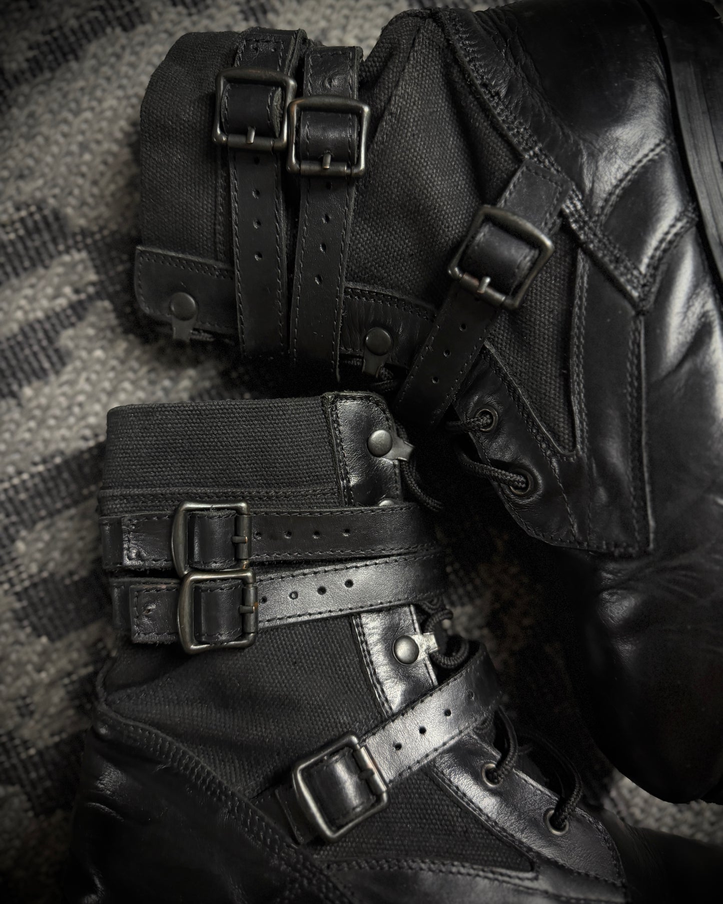 Number (N)ine SS2006 Strap Military Boots
