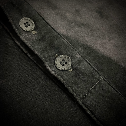 Rare Midas Skull Glitter Polo Shirt