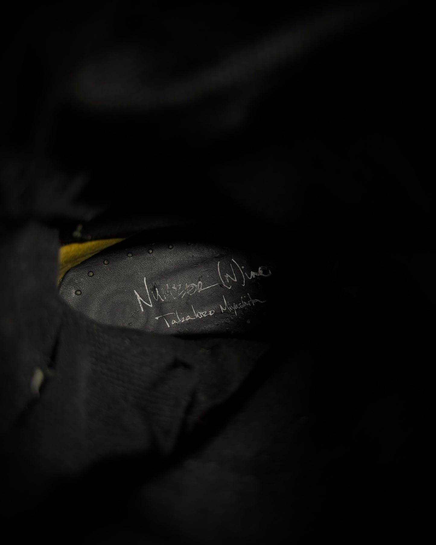 Number (N)ine SS2006 Strap Military Boots