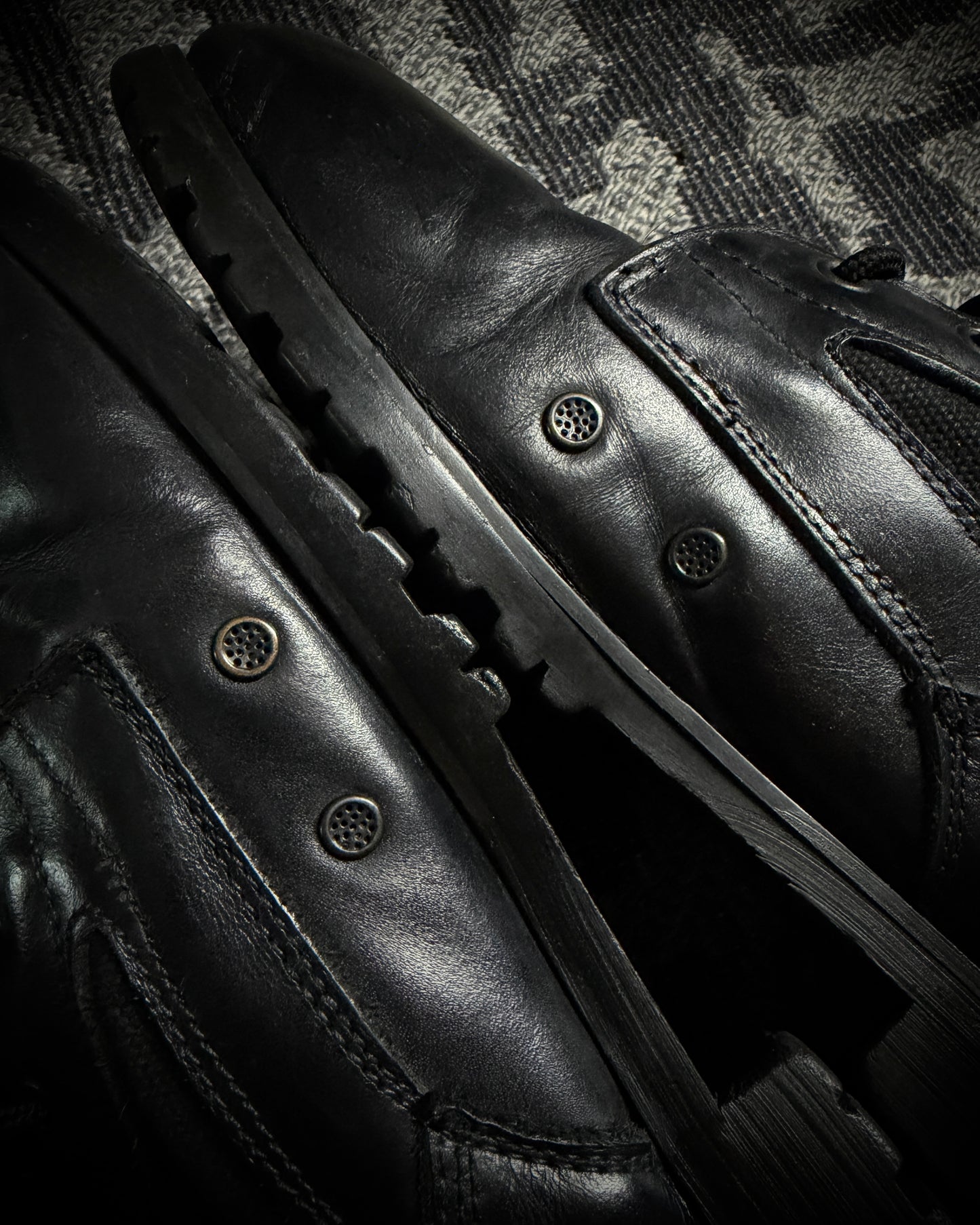 Number (N)ine SS2006 Strap Military Boots