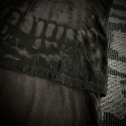 Rare Midas Skull Glitter Polo Shirt