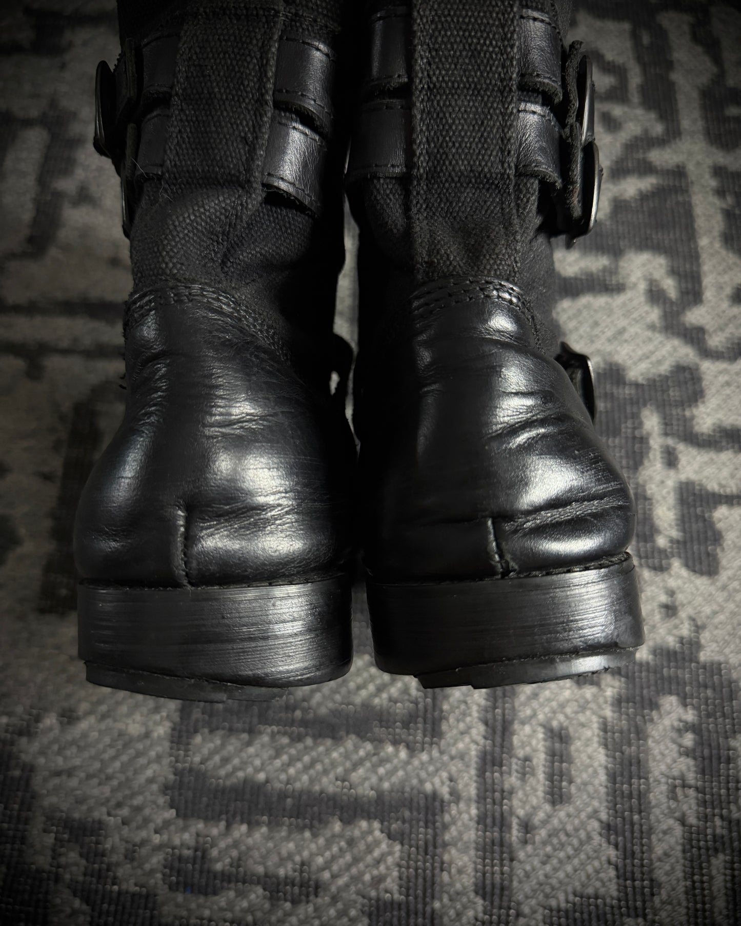 Number (N)ine SS2006 Strap Military Boots