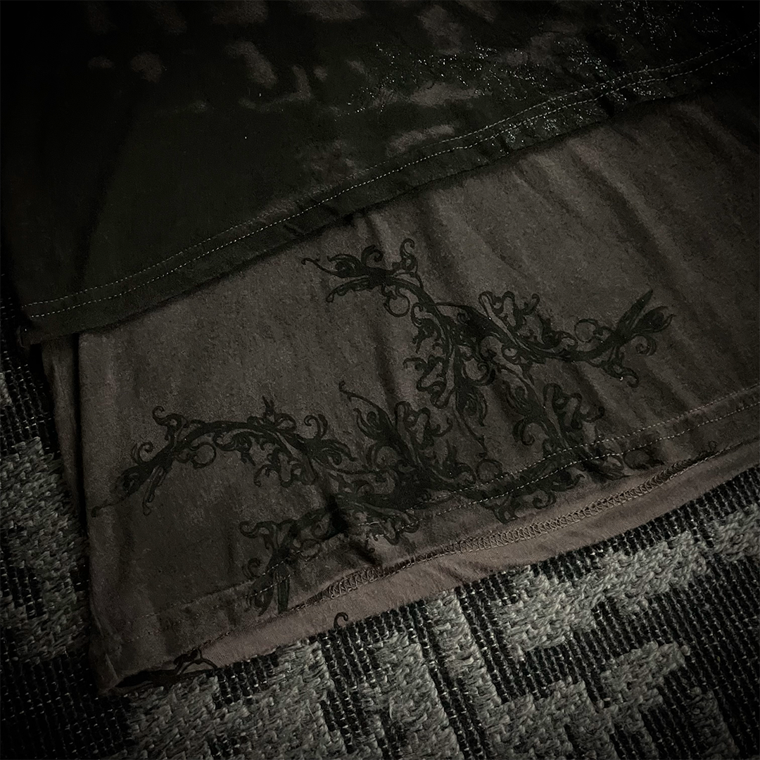 Rare Midas Skull Glitter Polo Shirt