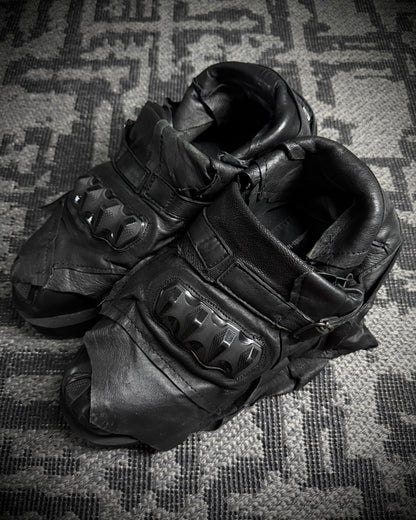 Yasuyuki Ishii Armored Leather Combat Boots