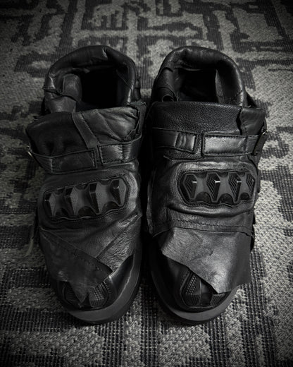 Yasuyuki Ishii Armored Leather Combat Boots