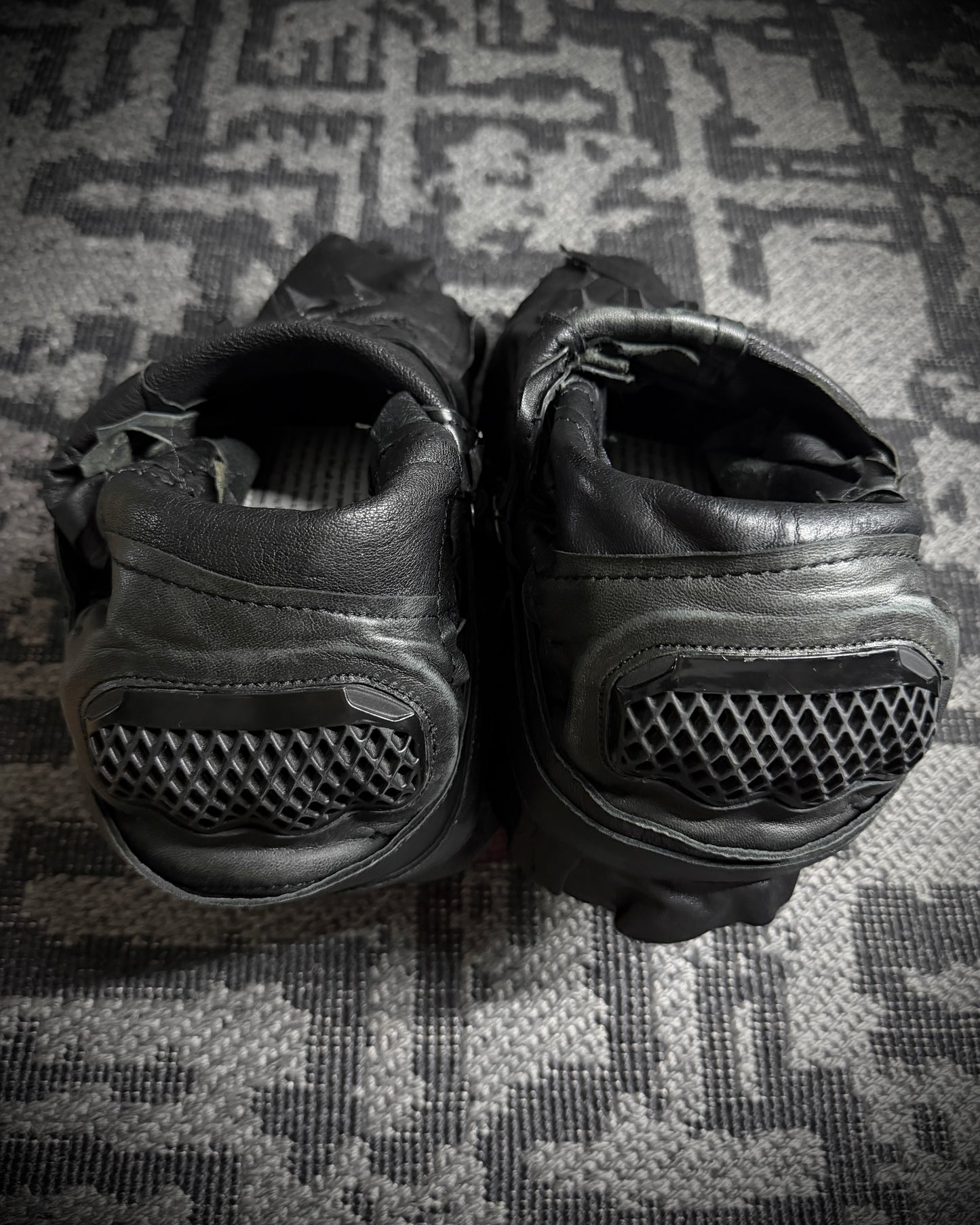 Yasuyuki Ishii Armored Leather Combat Boots