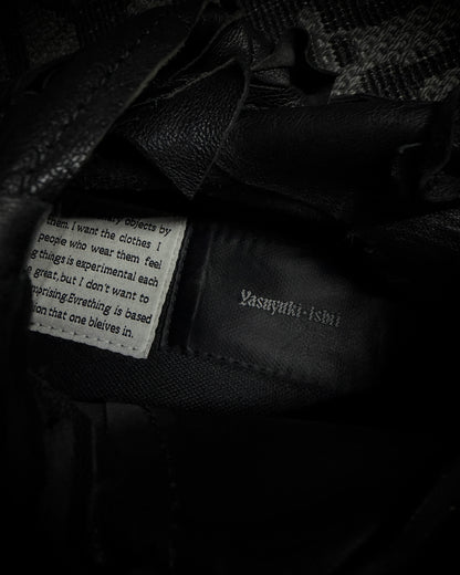 Yasuyuki Ishii Armored Leather Combat Boots