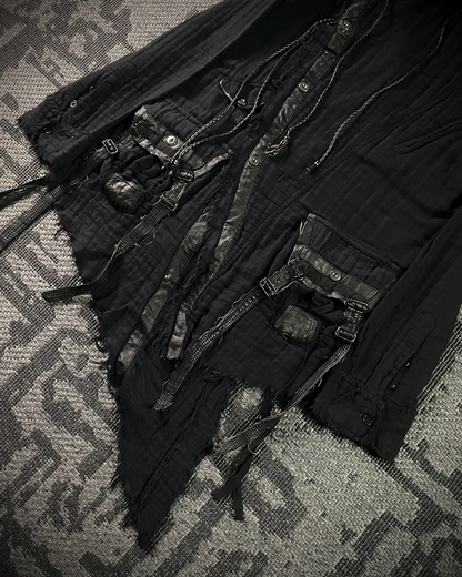 Rings Asymmetric Damage Hoodie