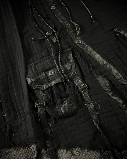 Rings Asymmetric Damage Hoodie