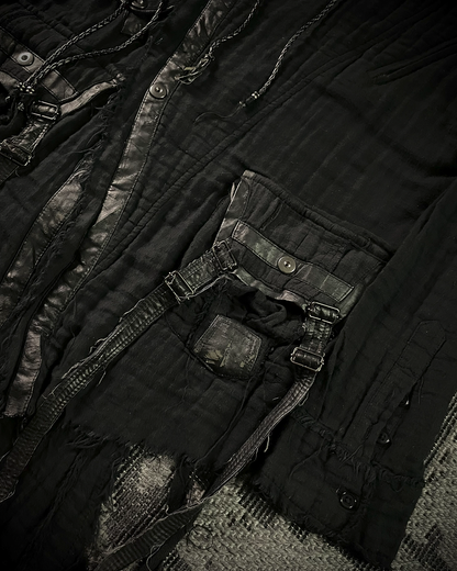 Rings Asymmetric Damage Hoodie