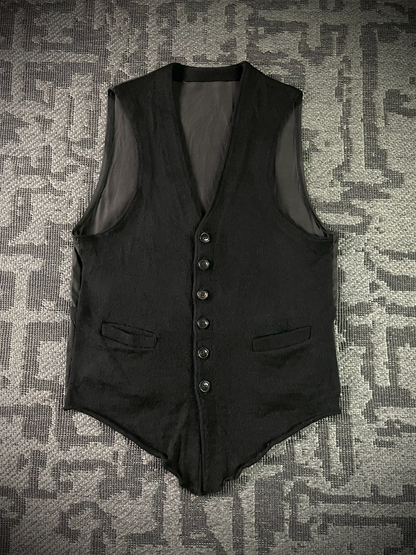 Wizard Japanese Button Up Vest