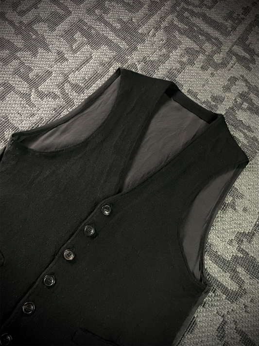 Wizard Japanese Button Up Vest