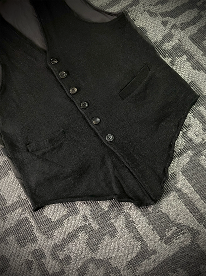 Wizard Japanese Button Up Vest