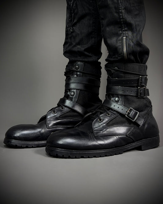 Number (N)ine SS2006 Strap Military Boots