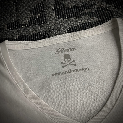 Roen x semantic design Skull Stud Long Sleeve T-Shirt