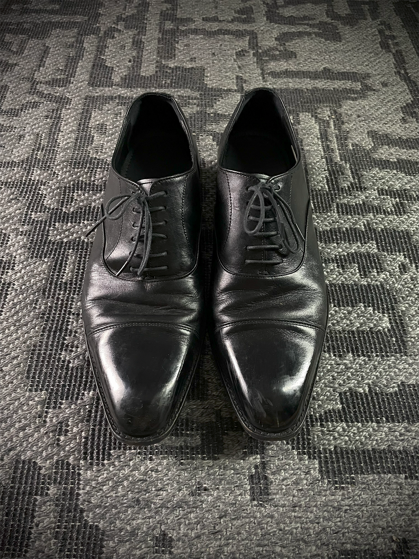 Junko Shimada JS Homme Leather Shoes Black