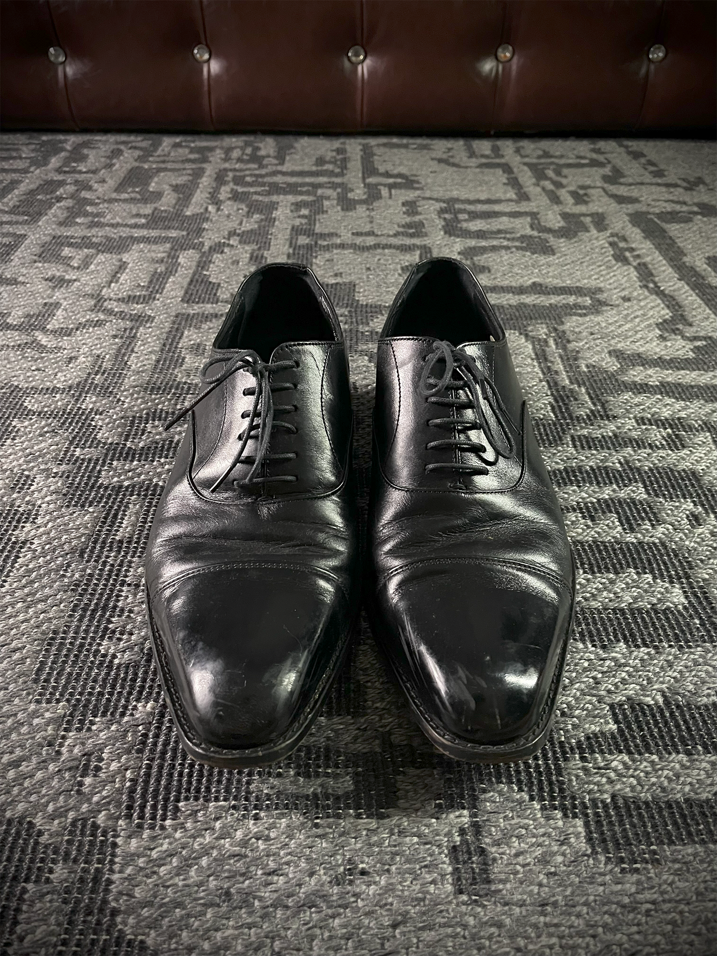 Junko Shimada JS Homme Leather Shoes Black